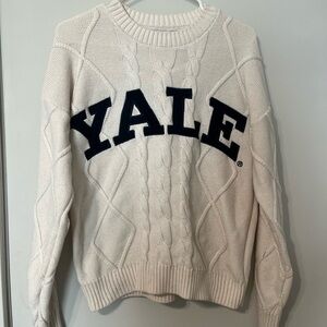 Cream Cable Knit Sweater